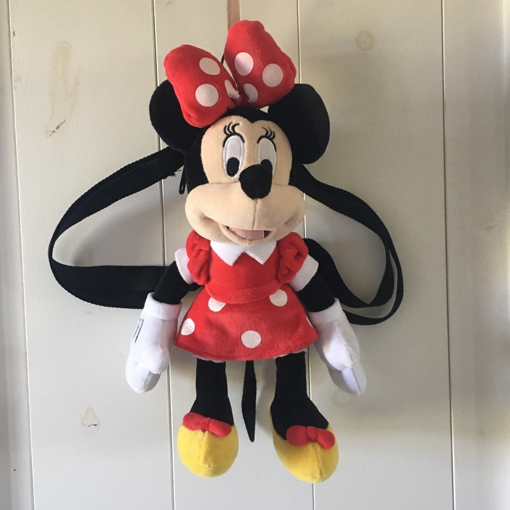 🎀Minnie Mouse🎀backpack w/ tiny zipper pouch